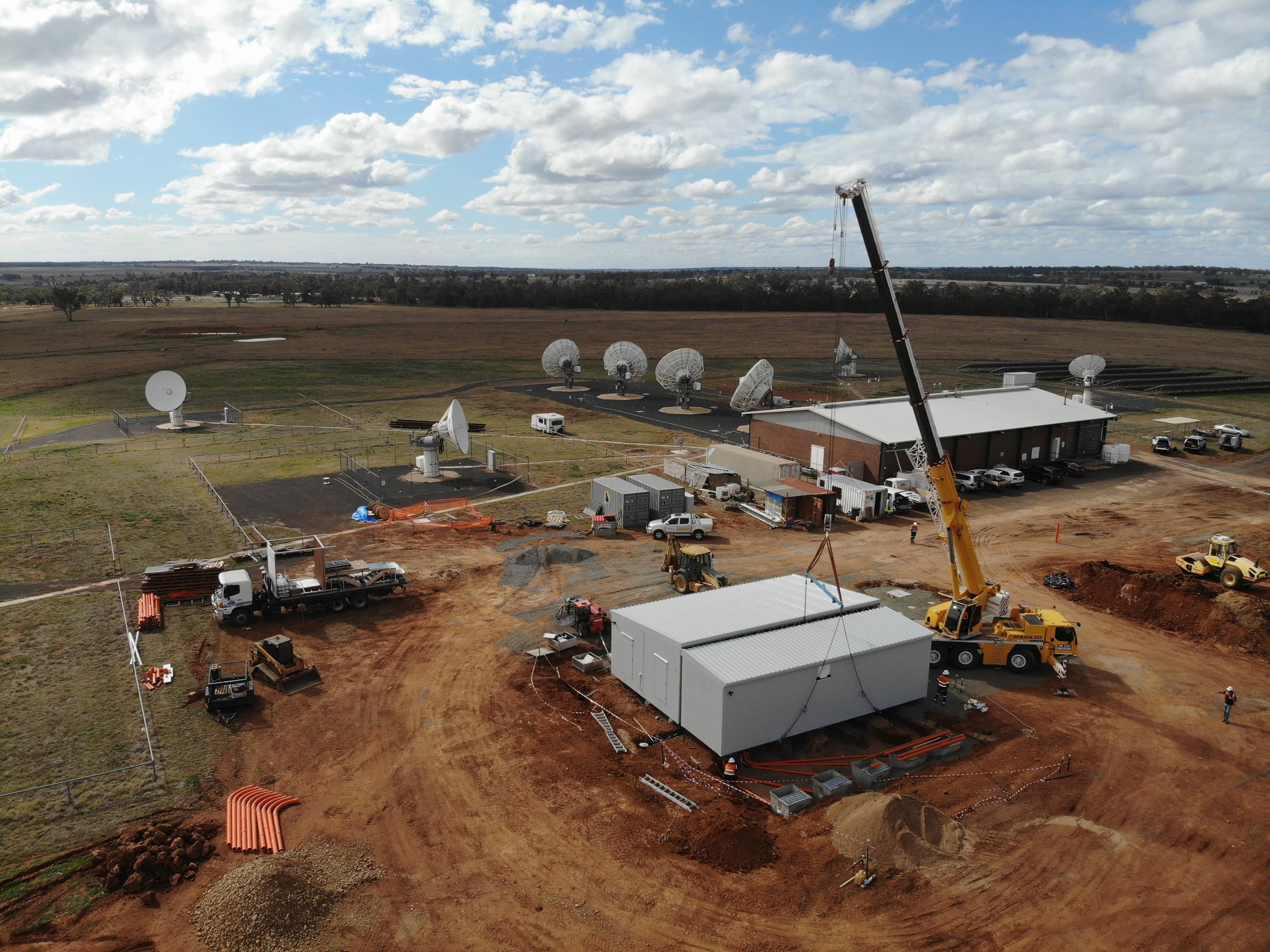 Satellite Earth Station & Modular Data Centre